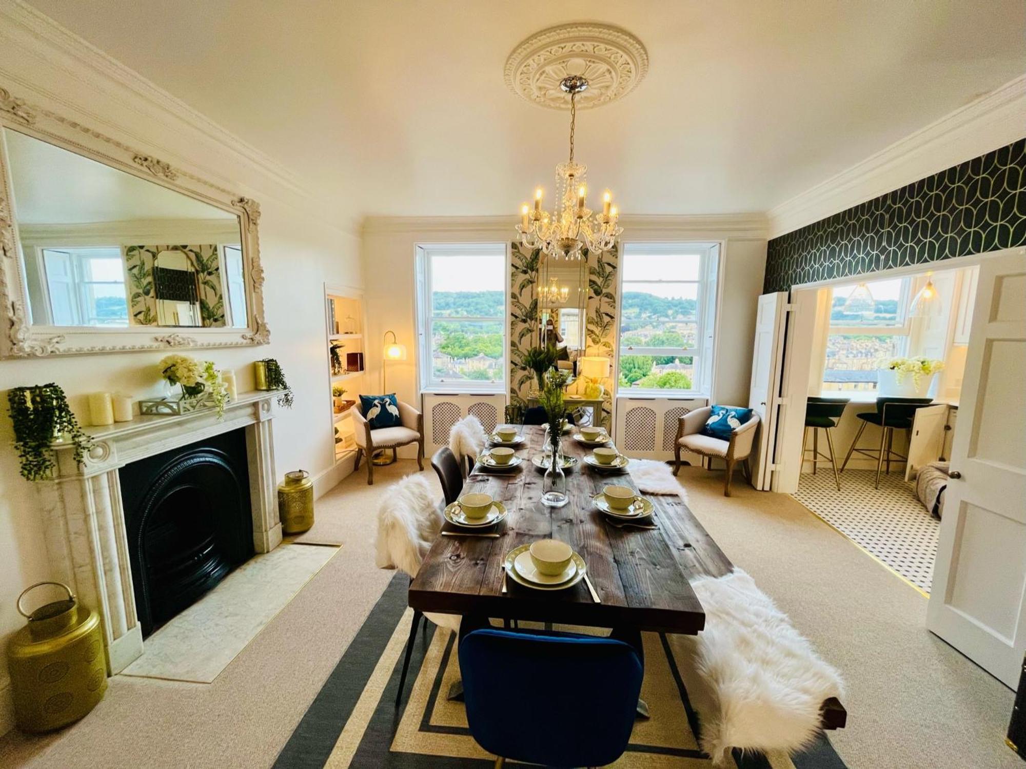 The Paragon Penthouse - Stunning Views Over Bath! Экстерьер фото